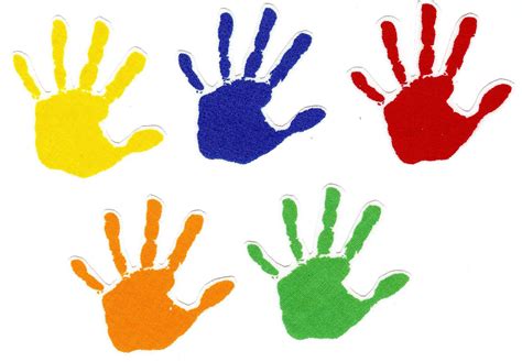 Printable Hand Prints