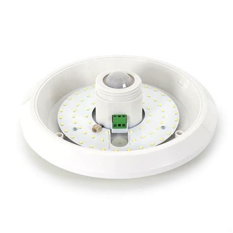 Plafond HALLS Sensor De Movimento 20W LED 1600lm 3000K D 29 Branco