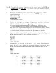 Term Test 1 Solutions Final Version Pdf Part I Please Solve The