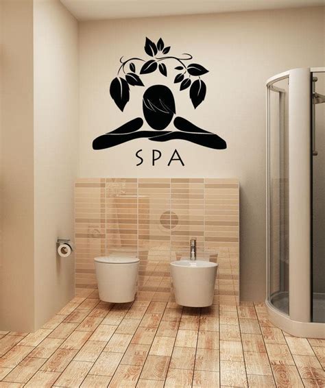 Vinyl Wall Decal Sticker Spa Design Os Aa1388