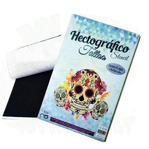 Papel Hectográfico Stencil TTs caixa 25 Folhas