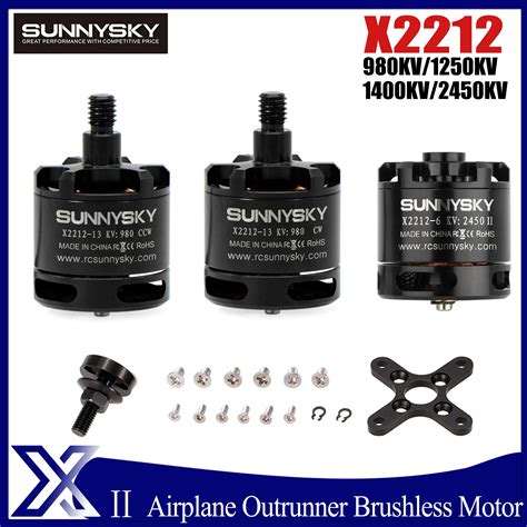 Sunnysky Motor Sem Escova Outrunner Original Para Drone De Asa Fixa