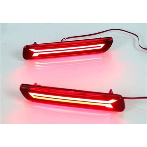 Honda City Rear Bumper Reflector Led Auto Accessories On