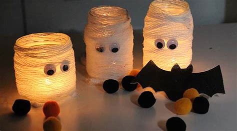 Decoración de Halloween casera Manualidades con niños