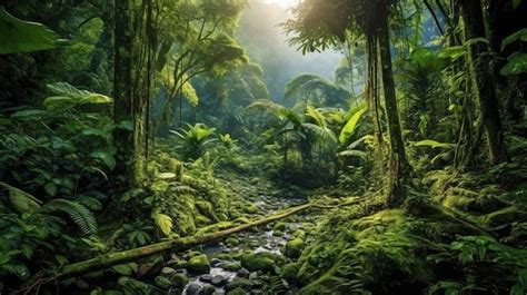 Selva Profunda De Ia Generativa Y Selva Tropical Del Sudeste Asi Tico