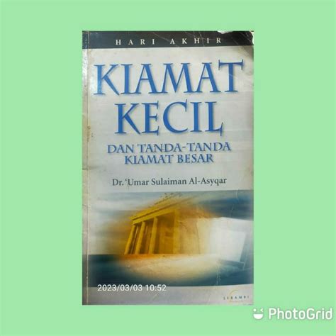 Jual Kiamat Kecil Dan Tanda Tanda Kiamat Besar Oleh Umar Shopee