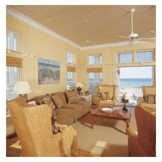 Coastal Craftman Gulf Front Carillon Beach Craftsman Living Room