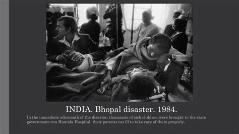 Bhopal Gas Tragedy Documentary By Raghu Rai Ppt