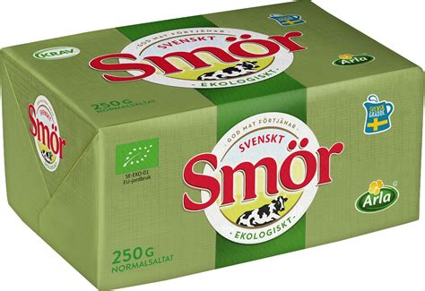 Svenskt Smör från Arla Eko smör normalsaltat 82 250 g Arla