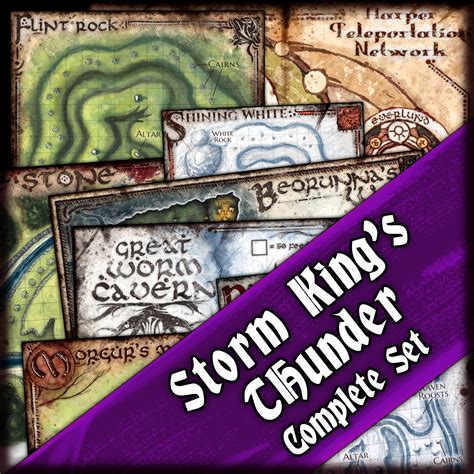 Storm King's Thunder: Blando's Complete Map Bundle — Jared Blando