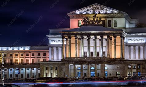 Teatr Wielki Opera Narodowa Opera House In Warsaw Poland Seen By