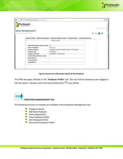 Eprs Philhealth Manual Form Fill Out Printable Pdf Forms Online