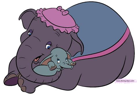 Dumbo and his mother Mrs. Jumbo | Dumbo baby shower, Dog movies, Cute stitch