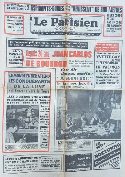 Journal Le Parisien Lib R Du Juillet