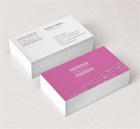 Paint Logo & Business Card Template - The Design Love