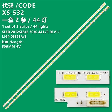 XS 532 New LCD TV Backlight Strip SLED 2012SLS46 7030 44 LJ64 03363A