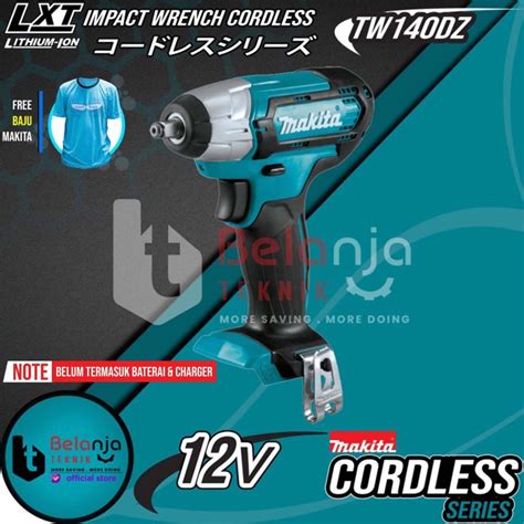 Jual Makita Impact Wrench Cordless Tw Dz Mesin Pembuka Baut Baterai