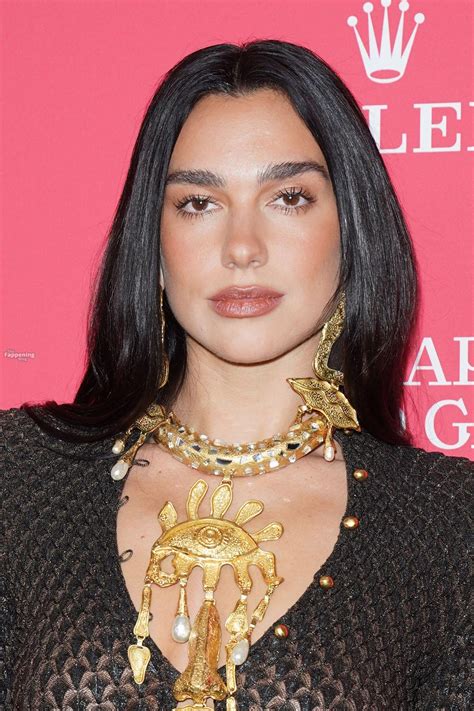 Dua Lipa Flashes Her Tits Booty In A Sheer Black Mesh Dress At NYC Gala New Photos