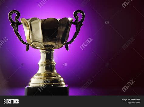 Golden Trophy On Image & Photo (Free Trial) | Bigstock