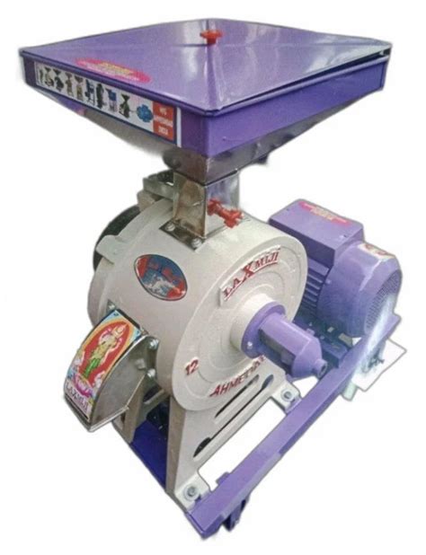 Semi Automatic 2 Hp Commercial Atta Chakki Machine 300 Kghr At Rs