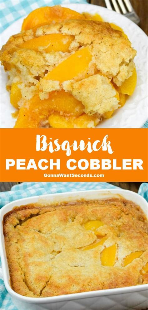 Bisquick Peach Cobbler Canned Peaches Artofit