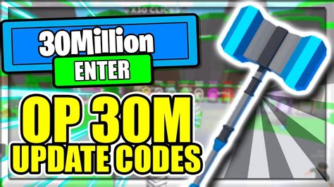 All New 30m Event Update Codes 🚨tapping Legends Roblox🚨 Youtube