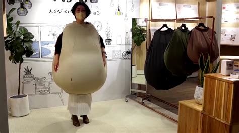 Designer Creates Wearable Bean Bag Clothing Item