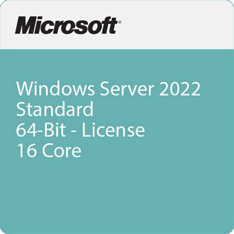 Microsoft Windows Server 2022 Standard 64 Bit License P73 08328