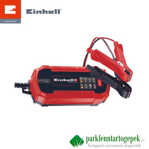 Einhell Akkutöltő készülék CE BC 2 M 1002215 Parkfenntartó gépek