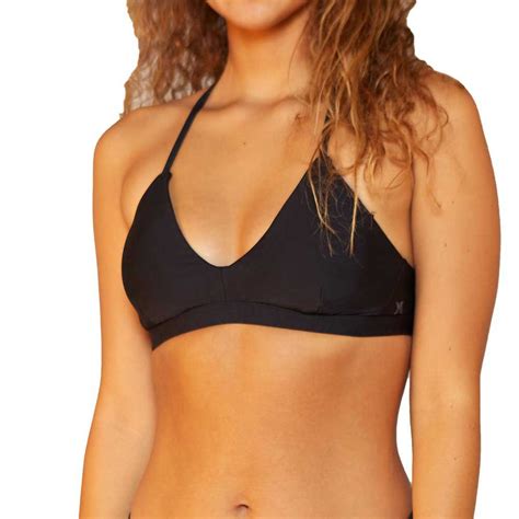 Hurley Adjustable Bikini Top Black Xtremeinn