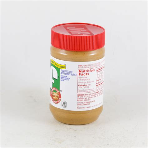 Jif Simply Creamy Peanut Butter Low Sodium 16 Oz Shipt