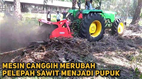 Mesin Canggih Penghancur Pelepah Sawit Inovasi Cerdas India Merubah