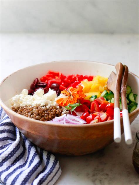 Greek Salad With Chickpeas Story Yummy Mummy Kitchen