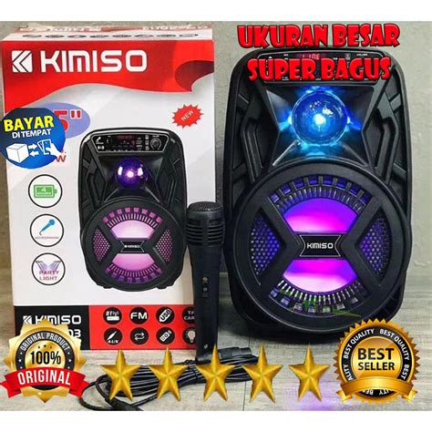 Jual Ukuran Besar Speaker Bluetooth Kimiso Qs Inch Super Bass