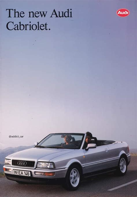 Car Brochure Addict On Twitter The Audi Cabriolet Based On The B3