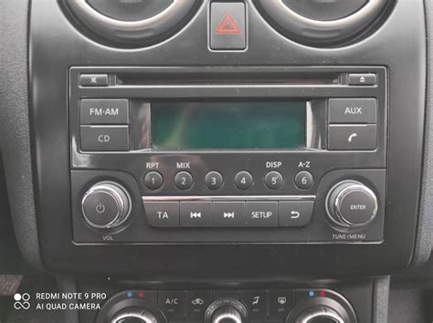 RADIO CD FABRYCZNE Z AUX NISSAN QASHQAI J10 LIFT TWS10959 za 449 zł z