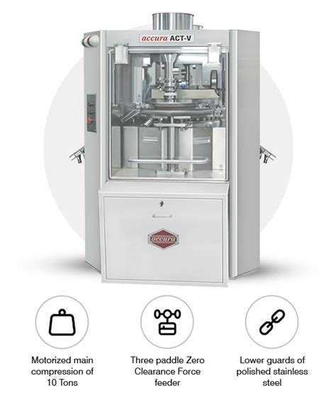 High Speed Tablet Press Machines Rotary Fully Computerized