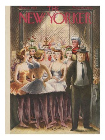 New Yorker Holiday Covers Prints at the Condé Nast Collection New