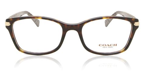 Coach Hc6065 5291 Glasses Dark Tortoise Smartbuyglasses Canada