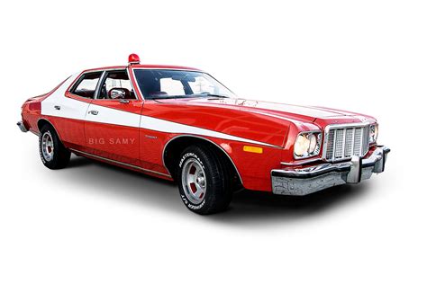 Ford Gran Torino 1975 Starsky & Hutch “Zebra 3” - Big Samy Official ...