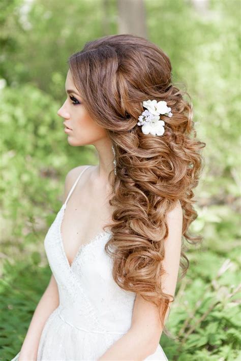 20 Gorgeous Half Up Wedding Hairstyle Ideas Kapsel Bruiloft