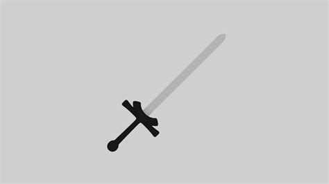 Obj File Heavy Sword 3d Model 🗡️ ・3d Printer Design To Download・cults