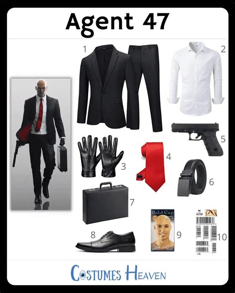 Last Minute Agent 47 Costume Idea For Cosplay And Halloween 2024