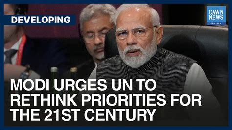 PM Narendra Modi Urges UN To Rethink Priorities For 21st Century