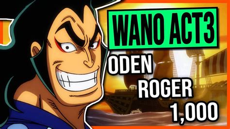 One Piece Wano Act Oden Reaction Review First Impressions