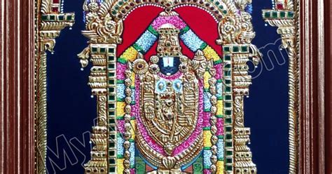 Tirupati Balaji Tanjore Paintings