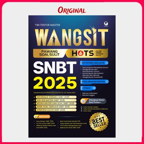 Jual Buku Wangsit Pawang Soal Sulit Snbt Sbmptn Soshum