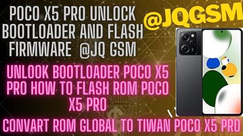 Poco X Pro Flash Rom And Unlock Bootloader On Poco X Pro Jqgsm