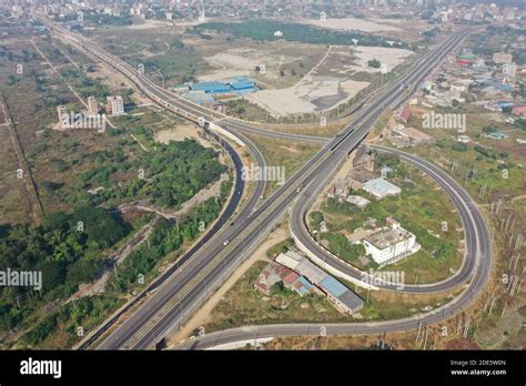 Dhaka Bangladesh November 28 2020 The 547km Four Lane Dhaka Mawa