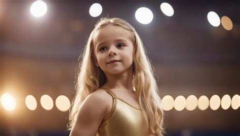 Long Blond Haired Small Girl Gymnast With Golden L By Frankieondrums On Deviantart